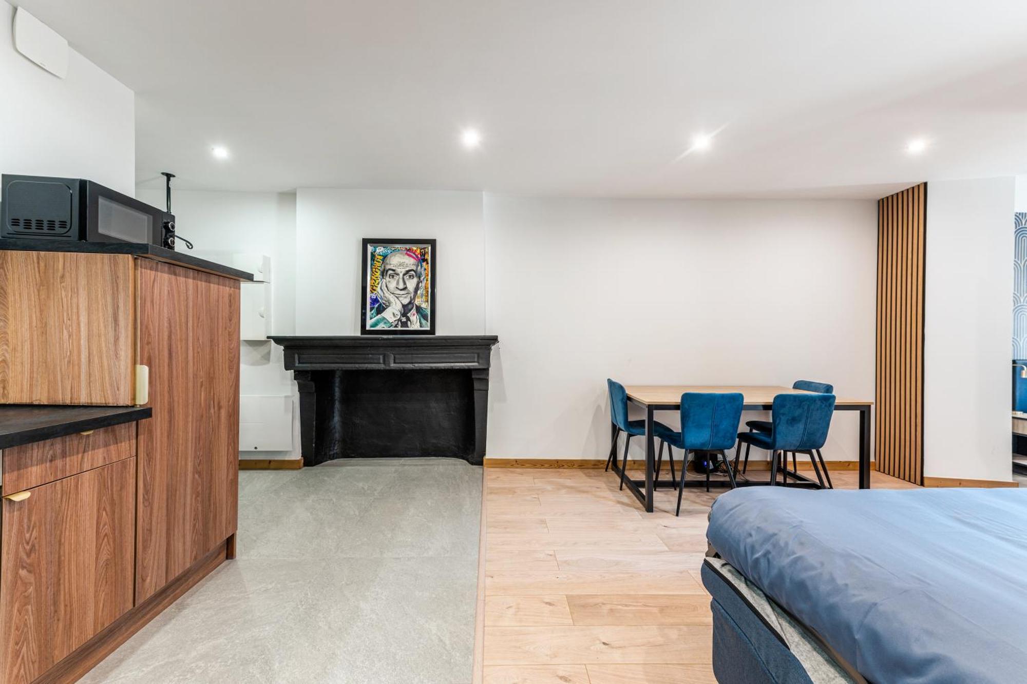 Appartement T2 "Le De Funes" Moutiers  Exteriör bild
