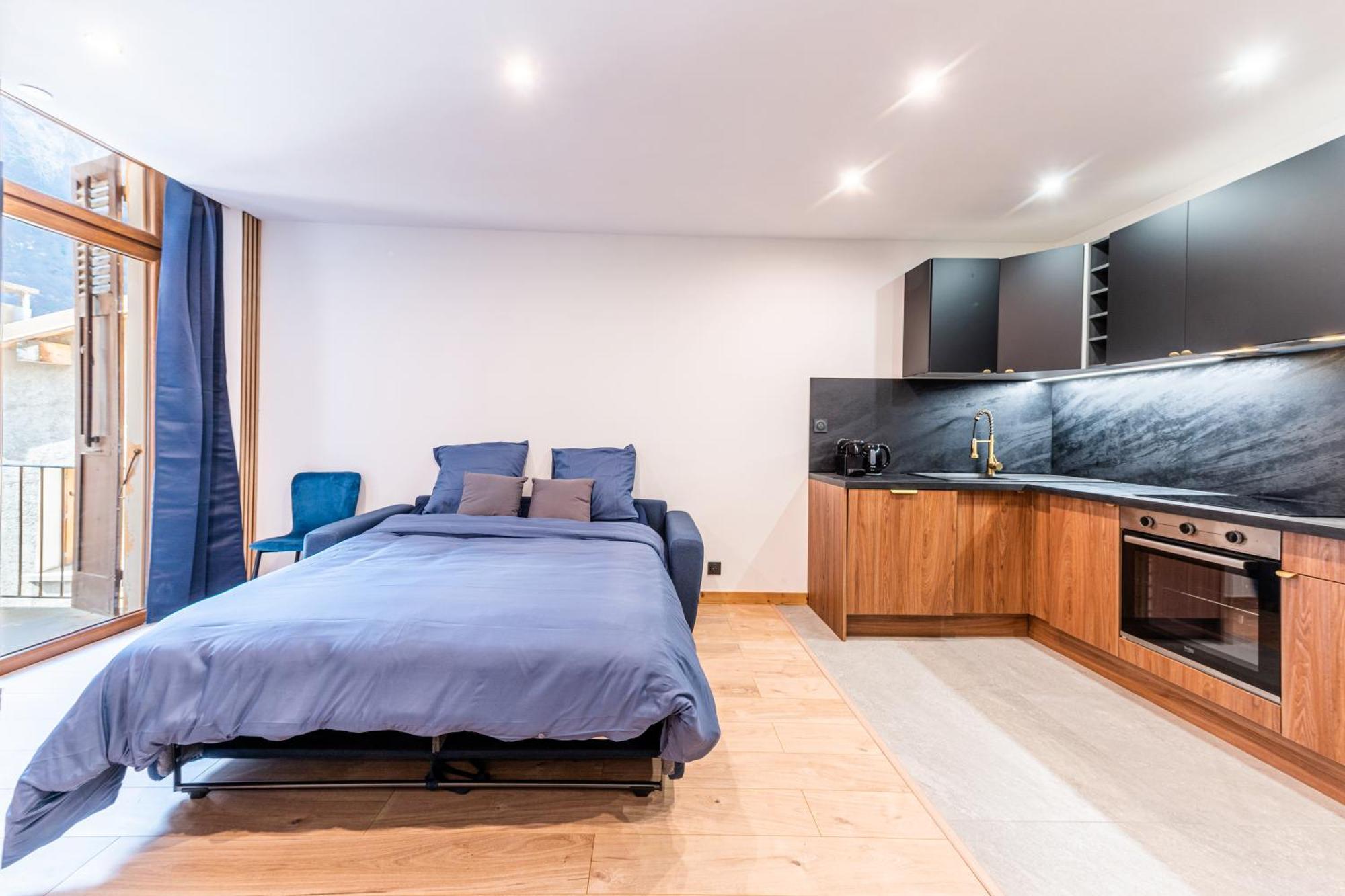 Appartement T2 "Le De Funes" Moutiers  Exteriör bild