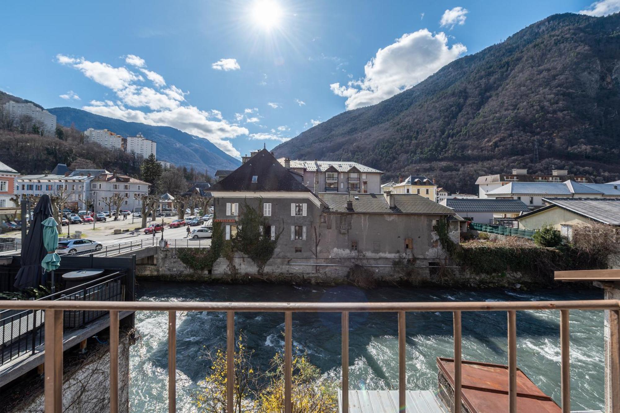 Appartement T2 "Le De Funes" Moutiers  Exteriör bild